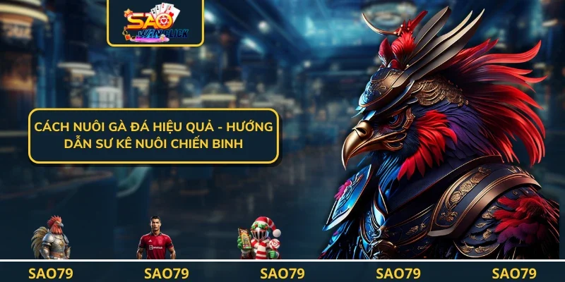 Cách nuôi gà đá hiệu quả bằng việc tuân thủ chế độ dinh dưỡng