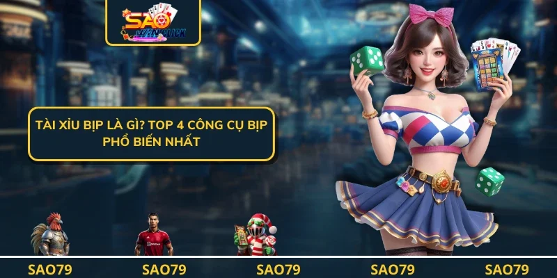 Top 4 công cụ được sử dụng phổ biến nhất trong tài xỉu bịp là gì?